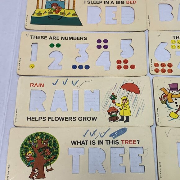 1972 Fisher-Price School Days Desk Vintage - Picture 12 of 15